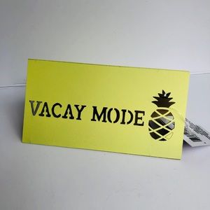 Pineapple 🍍 Wood desk sign. 3 sided
